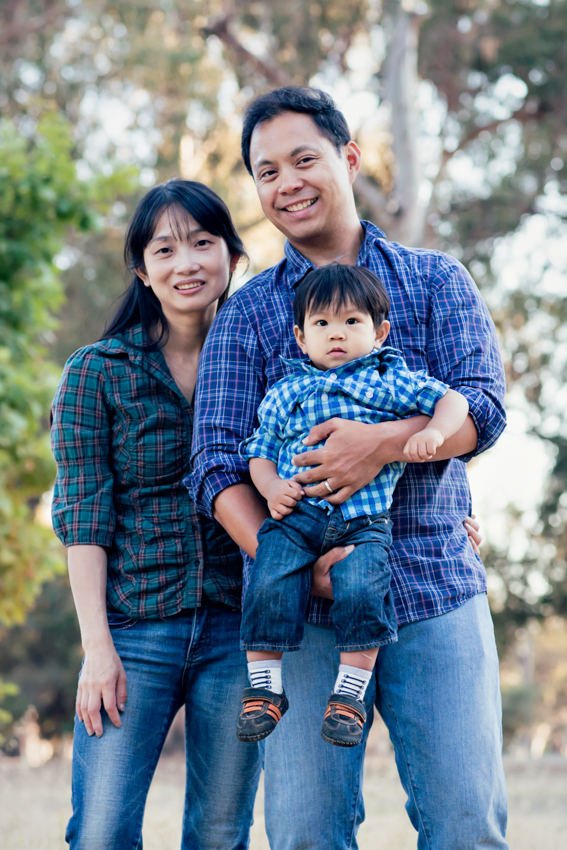 Stanford Toddler Family Portrait